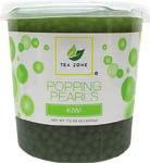 Each popping pearl is 3/8 in diameter and can be served straight out the jar.