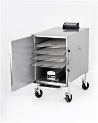 MODEL #3D Every "SMOKIN-IT" Model #3D smoker comes with: Four heavy duty 4 diameter casters (need to be attached) Four stainless steel grilling racks, room for five, rack size is 14½ x 21¼, rack