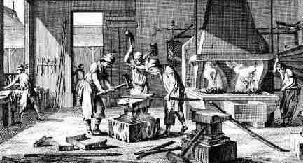 Northern Economic and Technological Life: However there was not growing industrial growth partly because Great Britain passed the Iron Act of 1750 restricting the