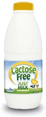 The symptoms of lactose intolerance are dose-dependent; in other words smaller doses of lactose may be tolerated but larger