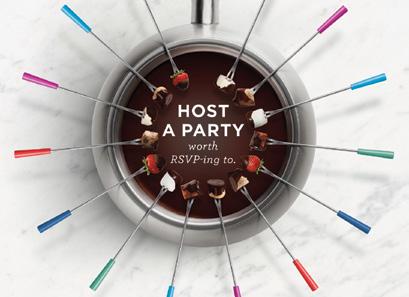 HOST A PARTY worth RSVP-ing to. Enjoy a night out like never before when you and your friends indulge in cheese and chocolate at The Melting Pot in Atlanta.