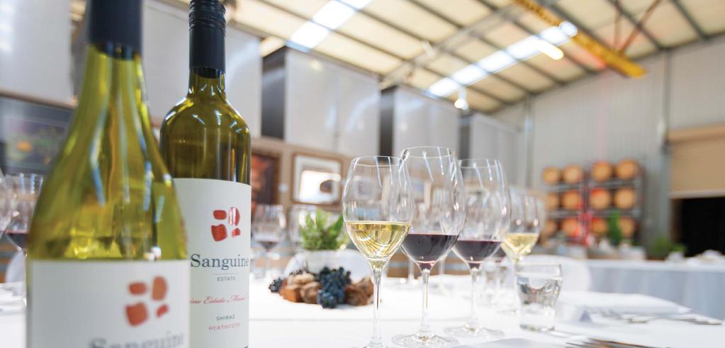 Sanguine Wine Club Privileges (1) Secured allocation of your favourite Sanguine Estate Wines to have on hand all year round (2) 15% discount on all further purchases of current release wines (3)