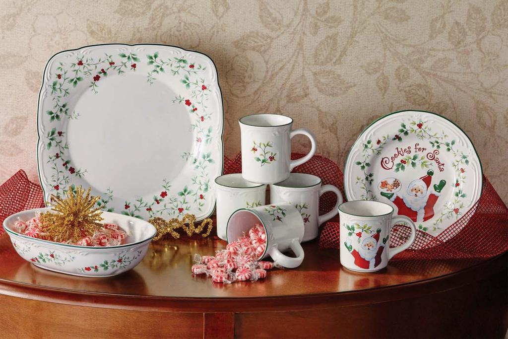 25 th Anniversary Items To commemorate the 25 th anniversary of Winterberry, Pfaltzgraff is offering several pieces in the collection at special pricing.