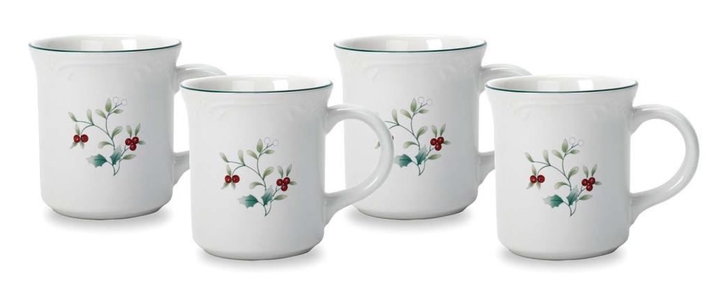 Set of 4 Mugs Everyone loves a mug, it's one of our most popular items.