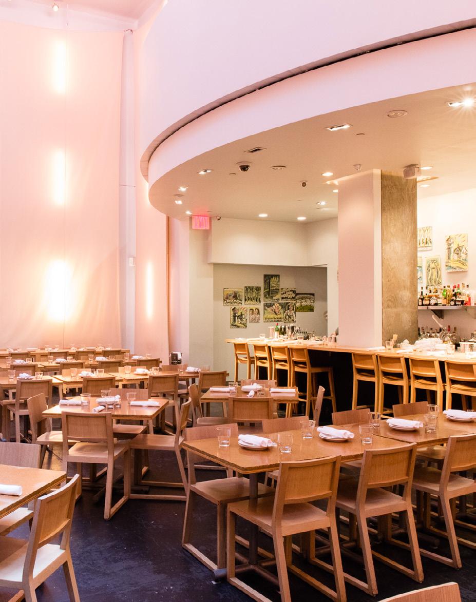 FULL BUYOUTS For large events, Momofuku offers a full buyout of the various spaces located at West 56th