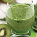 Main: Spinach / Kiwi Tip: Small portion of juice can provide enough nutrients. Specially, people who hate vegetables may enjoy the following recipe.
