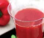 Main: Bell Pepper / Strawberry Tip: Small portion of juice can provide enough nutrients. Specially, people who hate vegetables may enjoy the following recipe.