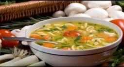 SOUP (DINNER ONLY) Vegetable Manchow soup (V) $4.