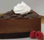We offer handcrafted, gourmet desserts that are