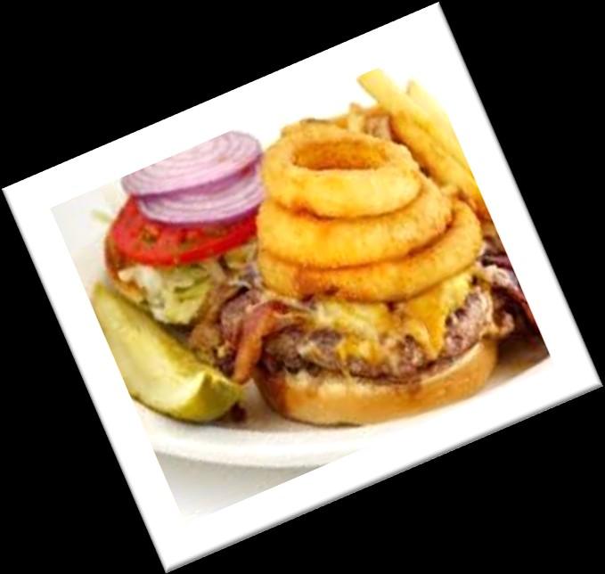 95 Bacon Cheese Burger Jazz Up Your Burger w/ Crisp Bacon!...$8.