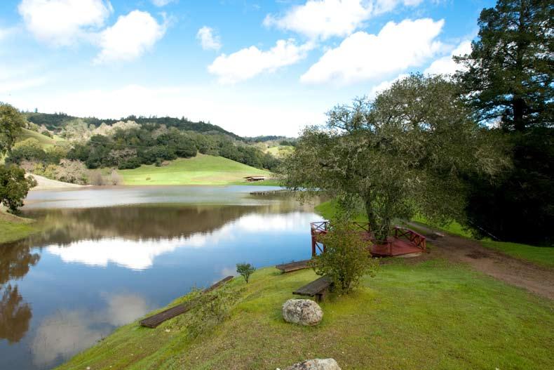 19 Private Lake Boasting the second largest private lake in Napa County proper, your recreation and family enjoyment opportunities are endless.