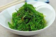 P Mixture of fresh tuna, spring greens, seaweed, daikon with spicy ponzu.