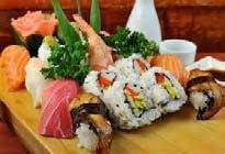 50 Super white tuna, scallop, seaweed salad, and tobiko Sushi Combo Plates w/ Miso soup Sushi 101 16.95 6pc Assorted Nigiri and California Maki Combo 16.