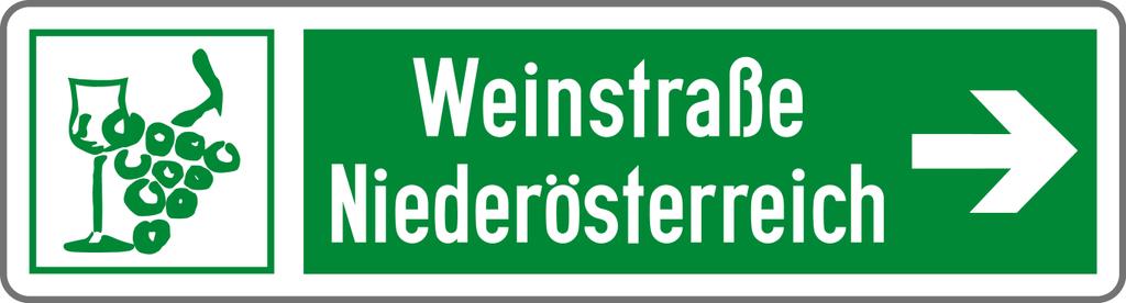 Signs had been posted along the route and mark wine specific sights and highlights (e.g. Kellergassen - lovely little streets lined with cellars or wine museums).