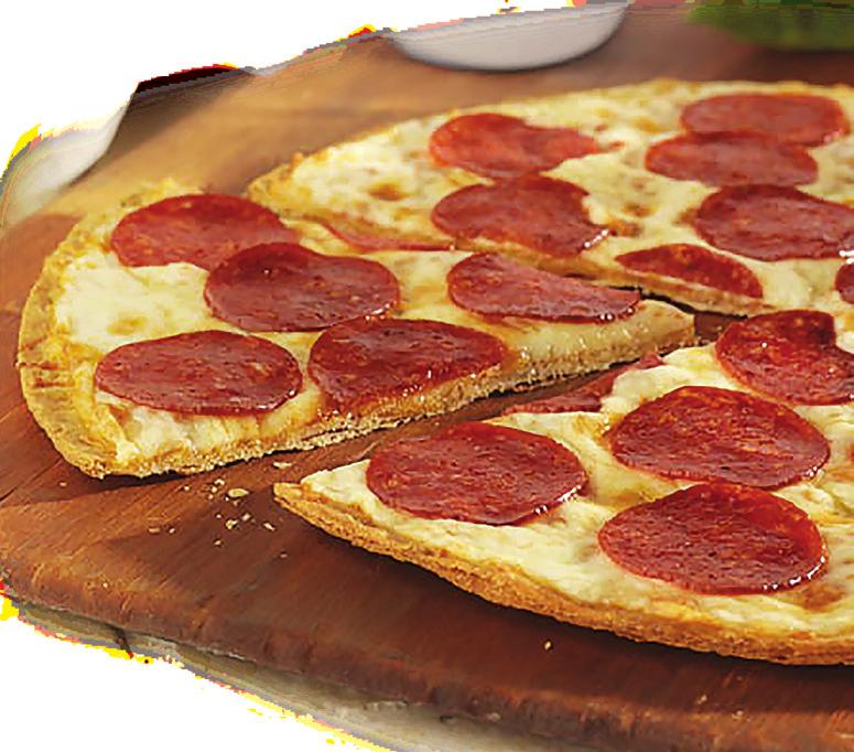 You ll savor each bite loaded with our pizza sauce, 100% real Mozzarella and Muenster cheeses, and