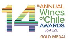 14th Annual - Wines of Chile Awards USA 2017 Coastal Mist Terroir Selection Sauvignon