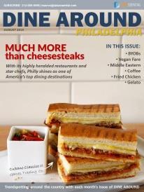TOPICS COVERED IN LAST MONTH S TRENDSPOTTING REPORTS SEPTEMBER 2015 DINE AROUND In the August issue of Dine Around we took you on an immersion tour of Philadelphia, PA, one of the country s hottest