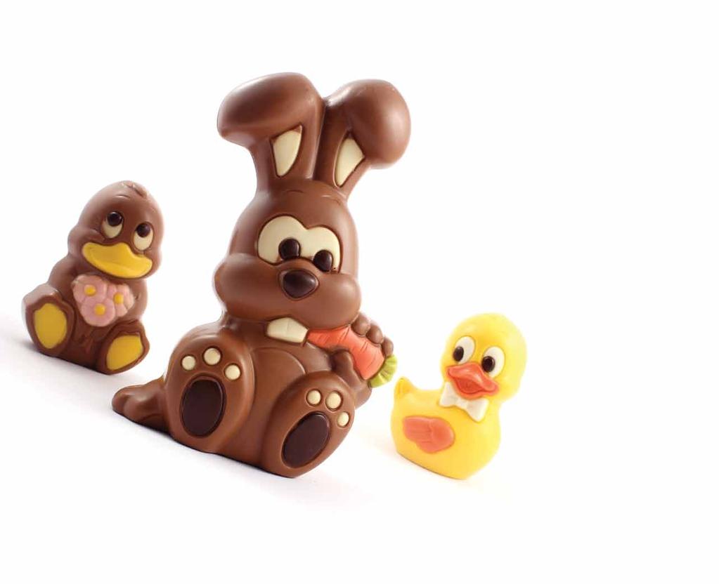 2018 Spring Collection Gourmet Belgian Easter chocolate figures Add a real WOW to your Easter display with these superb Easter figures.