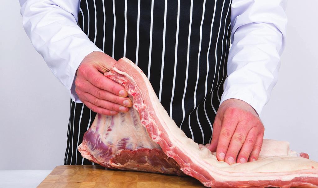 5kg 95% visual lean Pork Loins Bone In Chump On 8kg Skin on or off Bone In Short Cut 7kg Skin on or off Short Cut Dressed 4.2 kg Loin Rib attached Striploin 3.