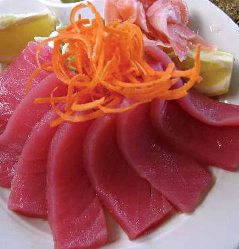 ction Value Seafood Page 5 Black Tie Sashimi Tuna