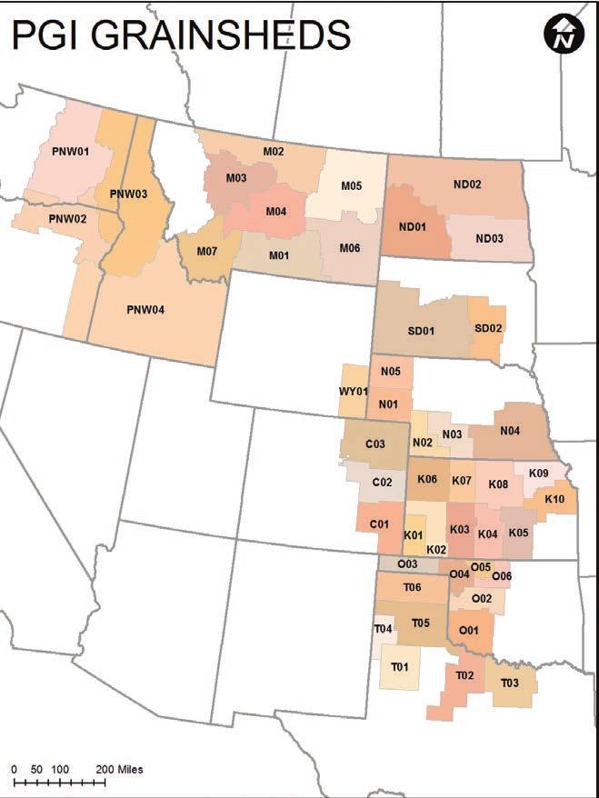 Survey Methodology Plains Grains Inc. (PGI) is an Oklahoma-based regional wheat marketing entity that has designed a wheat quality survey to provide enduse quality information to the U.S. wheat buyer.