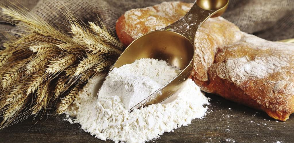 Flour Characteristics Flour is analyzed for indicators of milling efficiency and functionality properties. These include: flour yield, ash content, falling number and flour protein.