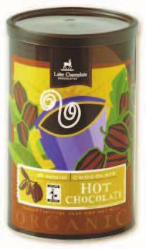 Lake Champlain Fair Trade & Organic Hot Chocolate Chocolatey goodness. Luscious and rich, this hot chocolate mix lives up to your dreams of indulgence.
