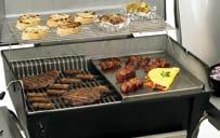 Stainless Steel Smoker Shutter Stainless Steel Griddle Stainless Steel Control Panel
