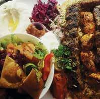 99 Beef Shawarma Plate Thin layers of Beef marinated in Our Specialty Spices 18.99 Chicken Mousahab Grilled Boneless Chicken Legs dipped in Lemon, Garlic and Olive Oil 18.