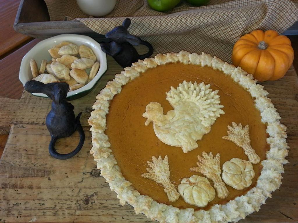 Anne s Pumpkin Pie Decoration 2014 I use the recipe on the back of the