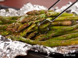 Baked Balsamic Asparagus The woodsy flavor of balsamic vinegar guarantees a great salad dressing.