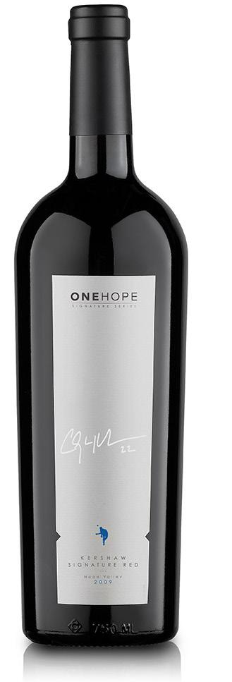 ONEHOPE CLAYTON KERSHAW SIGNATURE SERIES NAPA RED dark berries cassis creme brulee spice Flavors of dark berries, cassis and creme brulee.