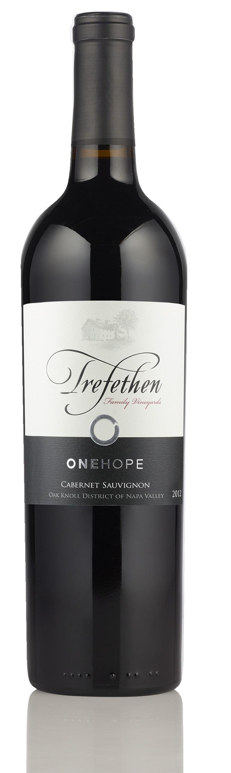 ONEHOPE X TREFETHEN cola ripe black cherry opulent vanilla Enticing aromas of blackberries, black cherries and currants with oak, clove and toffee notes on the nose.