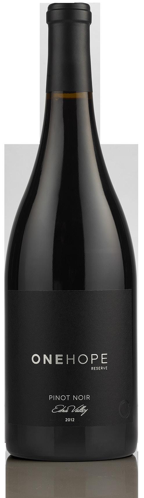 ONEHOPE EDNA VALLEY RESERVE PINOT NOIR ripe black cherry cola opulent vanilla Aromatically complex, dark cherries are layered with rose petals and minty notes.