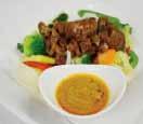 Ginger Sauce Choice of your meat sautéed with fresh ginger, green bell peppers, onion, carrot, mushroom, baby corn & scallion.
