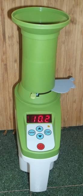 A direct method of measuring the moisture content is available through the use of portable grain moisture meters. Most moisture meters are calibrated to different types of grain.