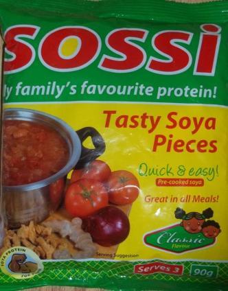 N2Africa Outreach Project Sossi in coconut kunde serves 3 90 g sossi tasty pieces (I packet) 1 bunch kunde 5 cloves garlic, crushed 1 big onion 1 piece ginger, grated 3 tbsp cooking oil 3 big