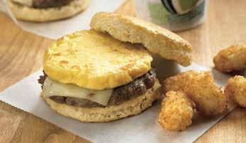 PATTIES Egg White Patties 30321 We have a wide selection of heat-and-serve patties sure to make menuing easy and delicious!