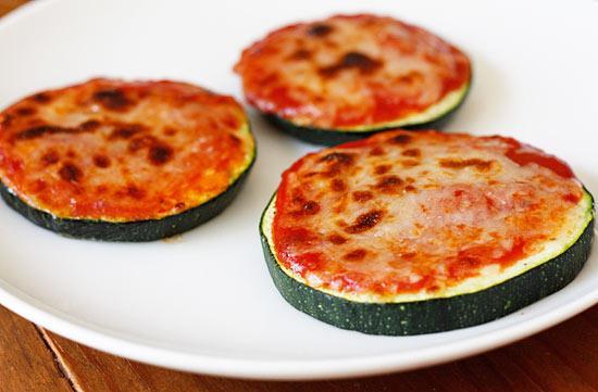 DASH Zucchini Pizza Bites If you like pizza, but don t like the calories, these Zucchini Pizza bites are a great substitute, make plenty as these are very tasty snacks.