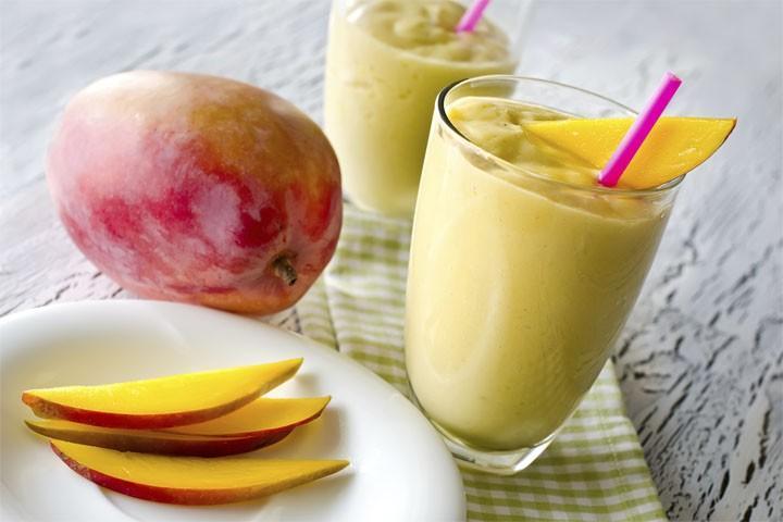 Ginger and Mango Smoothie with Almond Milk The Ultimate Healthy Smoothie This smoothie provides a lot of antioxidants to the body to help fight off unwanted illness.
