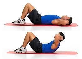 Proper form and technique will help you achieve the best results possible. Crunches Lower back down and repeat.