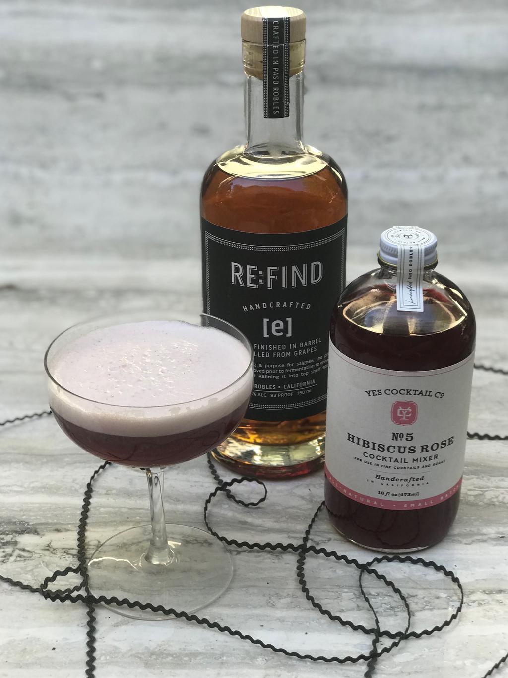 OUR FAVORITE RECIPES: hibiscus rose: Wild hibiscus sour: 1 oz hibiscus rose mixer 2 oz rye whiskey 1/2 oz lemon juice 1 egg white combine all ingredients in a shaker.
