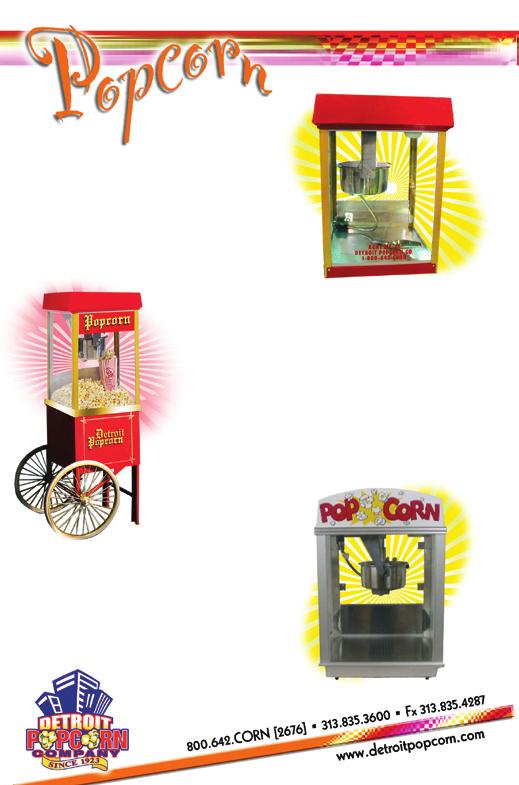 FunPop 4oz. Popper & Two Wheel Cart Make a statement at your corporate party or private gathering with this popper. Popper produces approximately 40 servings per hour. Great for parties of 25 or less.