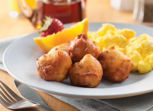 Maple Potato Fritters Simply Potatoes Traditional Mashed Potatoes #15010 Papetti s Easy Eggs Liquid Whole Eggs #91200 Simply Potatoes Traditional Mashed Potatoes #15010 Papetti s Easy Eggs Liquid