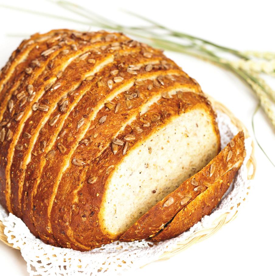 Multigrain Bread Bread Multigrain 15 oz nine grain flour blend (approx. 3 cups plus 2 tablespoons) 16.