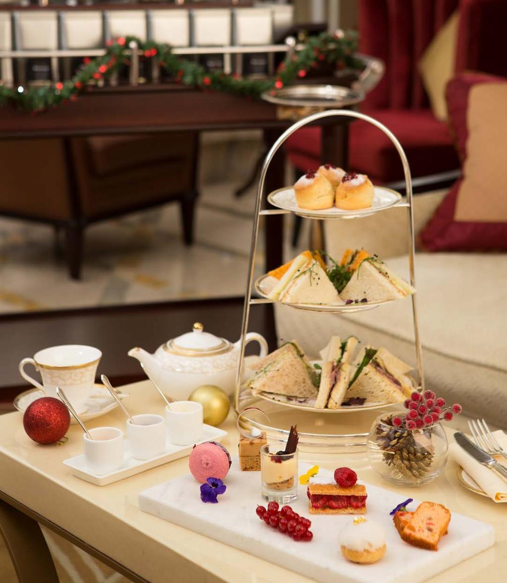 Festive Afternoon Tea 1st 30th December 2:00 pm 6:00 pm Crystal Lounge Celebrate the festive season with the time-honored tradition of afternoon tea at the Crystal Lounge.