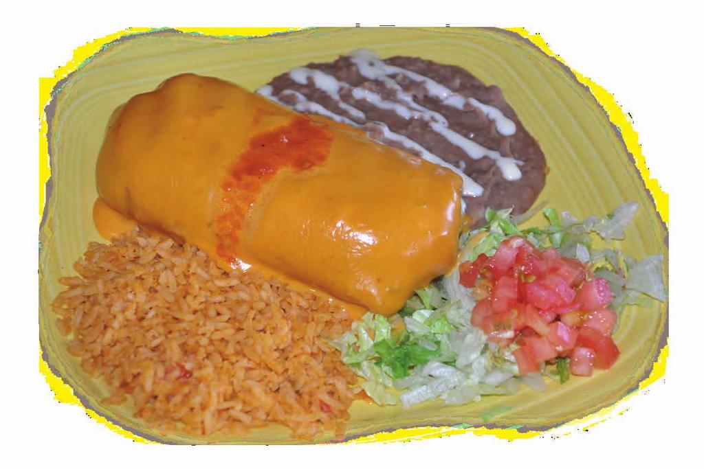 LUNCH MENU Lunch served daily from 11:00 am to 3:00 pm. Add $1.99 after 3:00 pm. All served with rice and choice of black or refried beans.