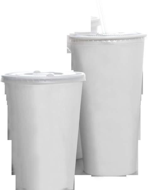 PAPER COLD CUPS & LIDS A staple in any foodservice operation, Karat Paper Cold Cups & Lids are the go-to cup for any cold to-go beverage.