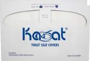 White 1000 ft/roll, 12 rolls/case JS-JRT1000 Karat Toilet Seat Cover Multifold