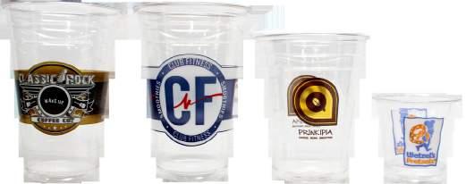 Choose Your Products Custom PET Cold Cups Material PET (Polyethylene Terephalate) Plastic Available